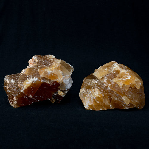 Honey Calcite Rock Specimens Uncut Sold By The Pound