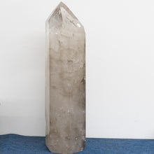 Load image into Gallery viewer, Tall Smoky Quartz Polished Brazilian Crystal Point
