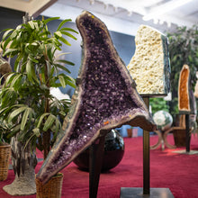Load image into Gallery viewer, Amethyst Mineral Decor Sculpture
