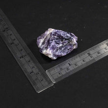 Load image into Gallery viewer, Chevron Amethyst Uncut Rock Specimen Purple White
