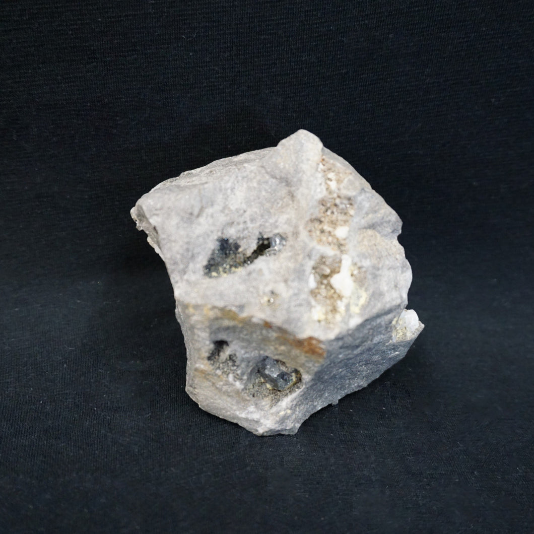 Herkimer Diamond On Gray Dolomite Matrix With Druzy Crystals