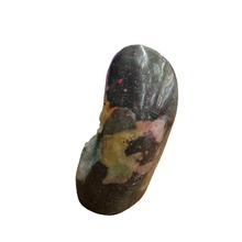 Load image into Gallery viewer, Polished Gray Side Of Rainbow Druzy Quartz Pastel Colors
