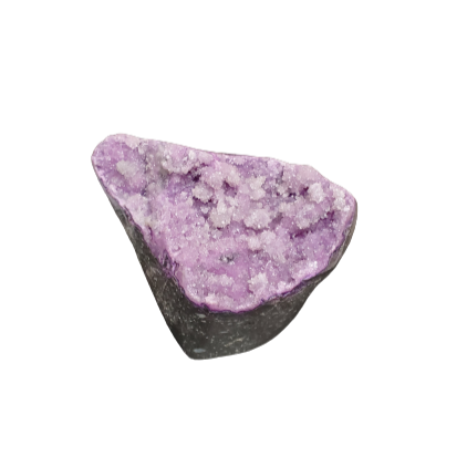 Light Purple Druzy Quartz Specimen 