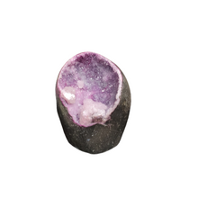 Load image into Gallery viewer, Purple Pink Druzy Quartz Decor Specimen
