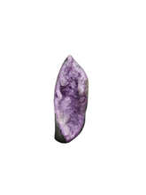 Load image into Gallery viewer, Dyed Drusy Purple Sculpture
