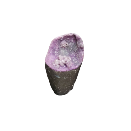 Petite Druzy Quartz Specimen Dyed Purple