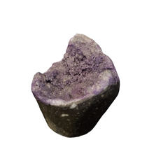 Load image into Gallery viewer, Small Purple Druzy Quartz Mineral Decor Sculpture
