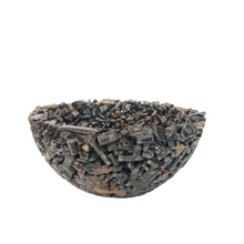 Load image into Gallery viewer, Crinoid Bowl Black Brown Natural Colors
