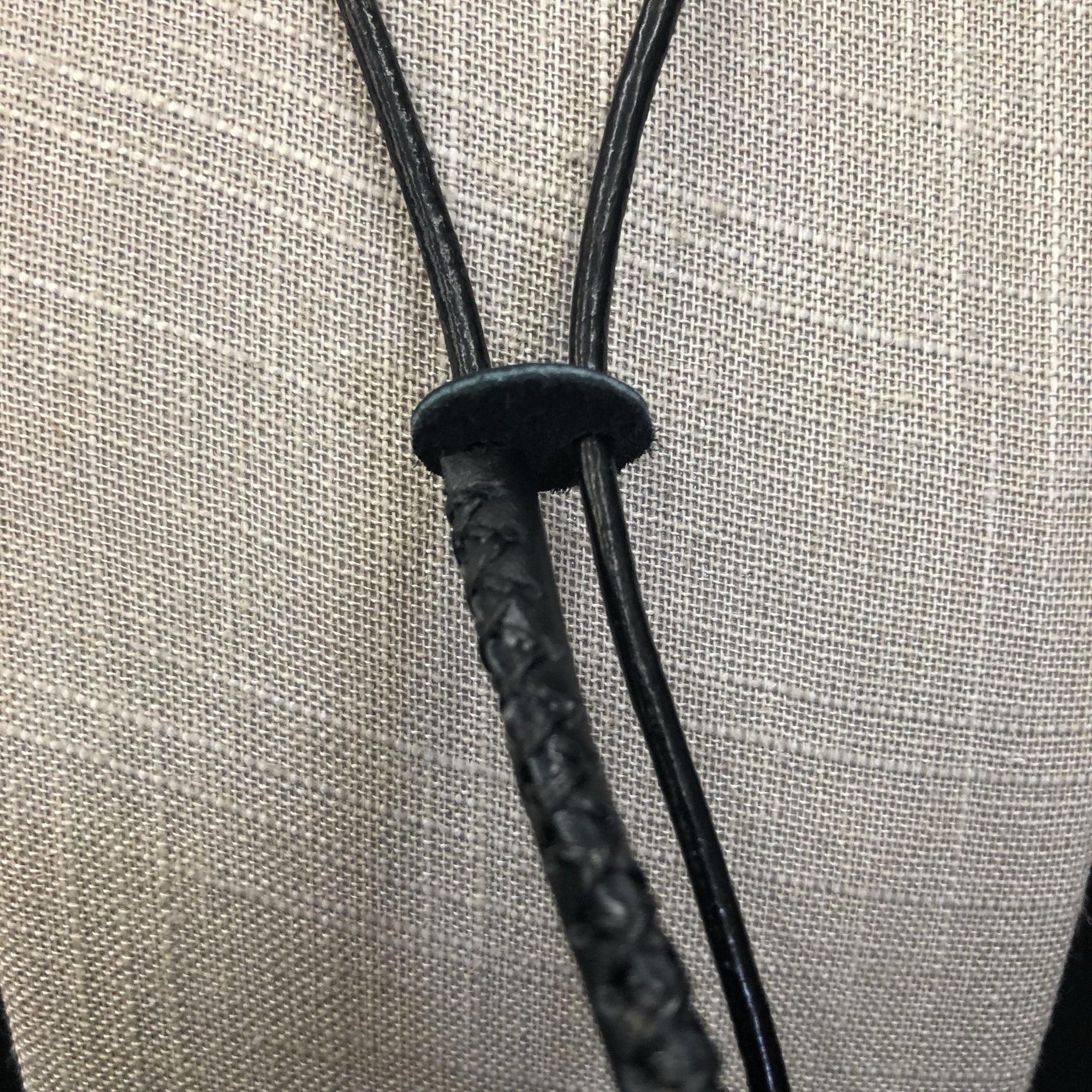 3Pcs Necklace Cord Empty Stone Holder Black Adjustable Necklace Holder – R  HORSE
