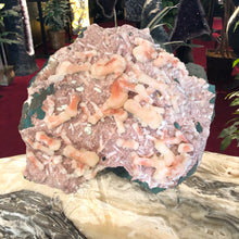 Load image into Gallery viewer, Red Stilbite With Beautiful Druzy Crystals
