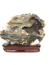 Load image into Gallery viewer, Picture Polished Agate WIth Display Stand
