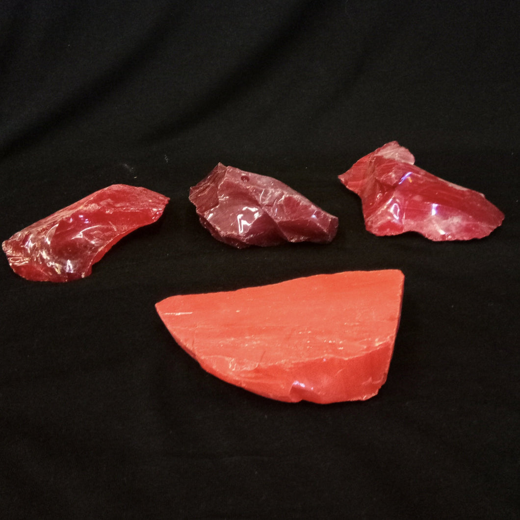 Red Slag Glass Cullet $4 Per Pound