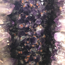 Load image into Gallery viewer, Close Up Of Amethyst Crystals Within A Geode
