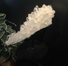 Load image into Gallery viewer, Side View of Large, Finest Quality Quartz Crystal Cluster

