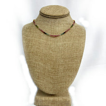 Load image into Gallery viewer, Sterling Silver And Tourmaline Necklace
