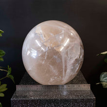 Load image into Gallery viewer, Large Carved Crystal Sphere Ball
