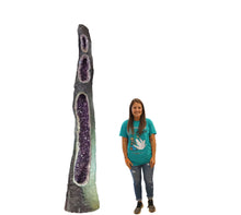 Load image into Gallery viewer, 9.33 Foot Amethyst Cathedral &amp; 5 Foot Female
